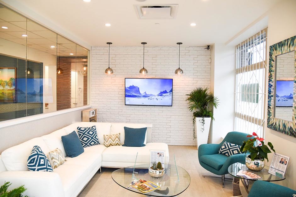 Lounge Area at Arista Dental Clinic Maple Ridge, BC V2X 2T4